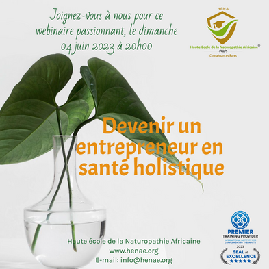 naturopathie; soins holistique; entrepreneuriat 